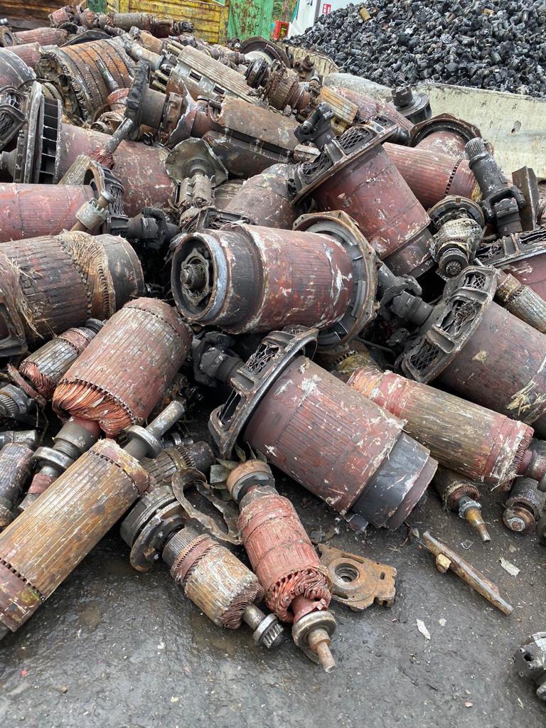 Motor Rotors Scrap In Russia