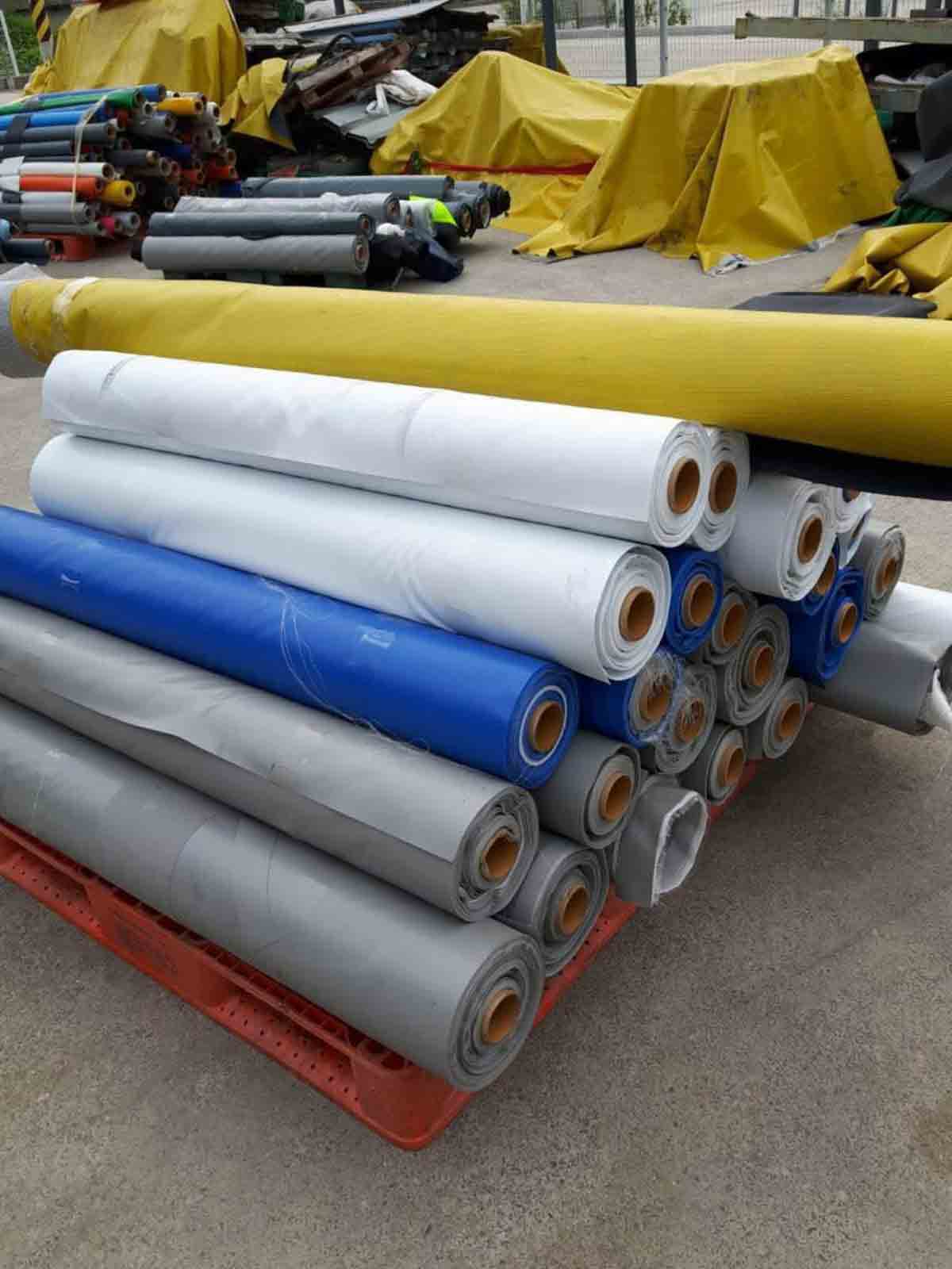 Stocklot Of PVC Coated Fabric  waste management