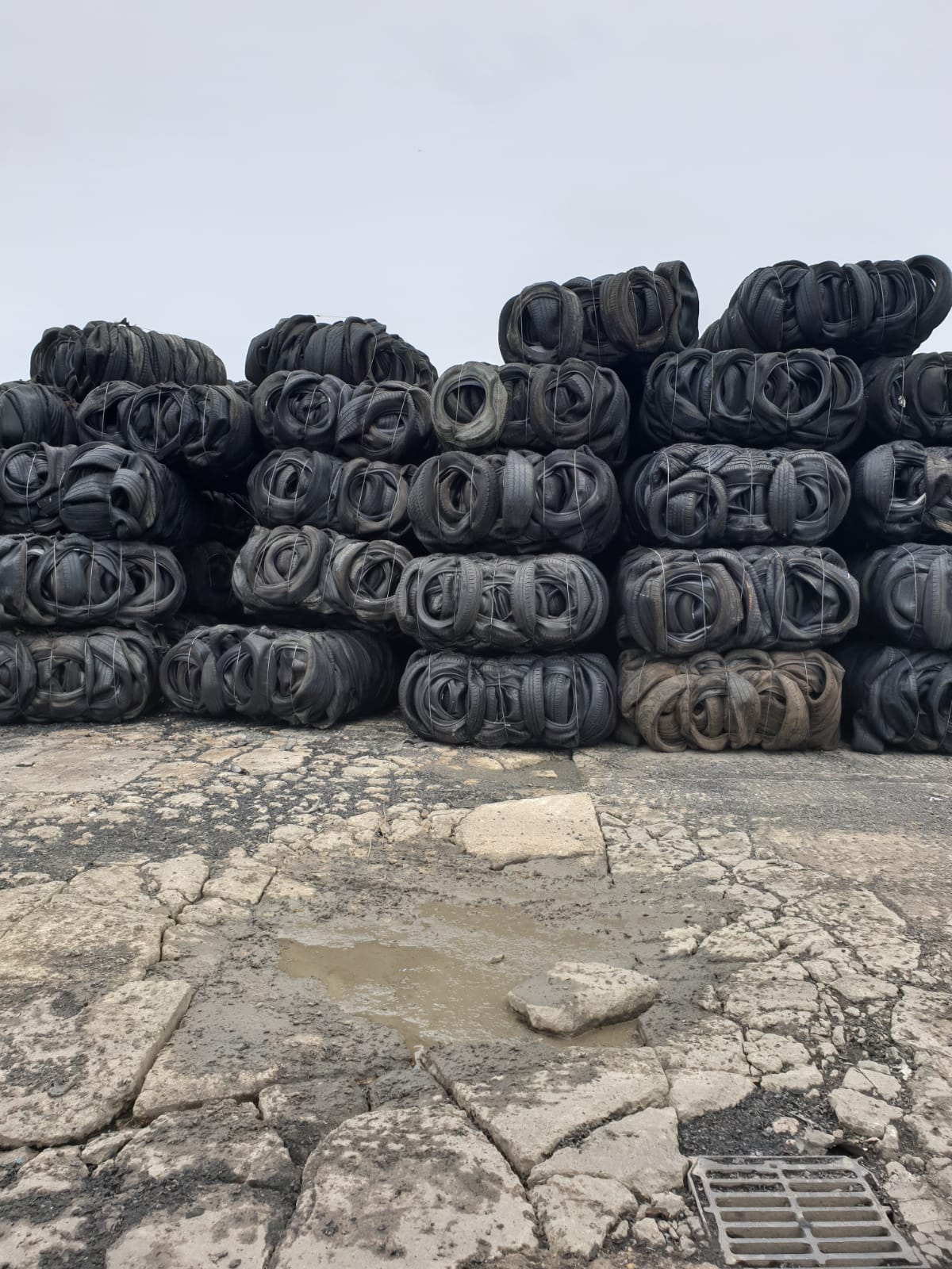 Used Tyre / Tire Waste Management5