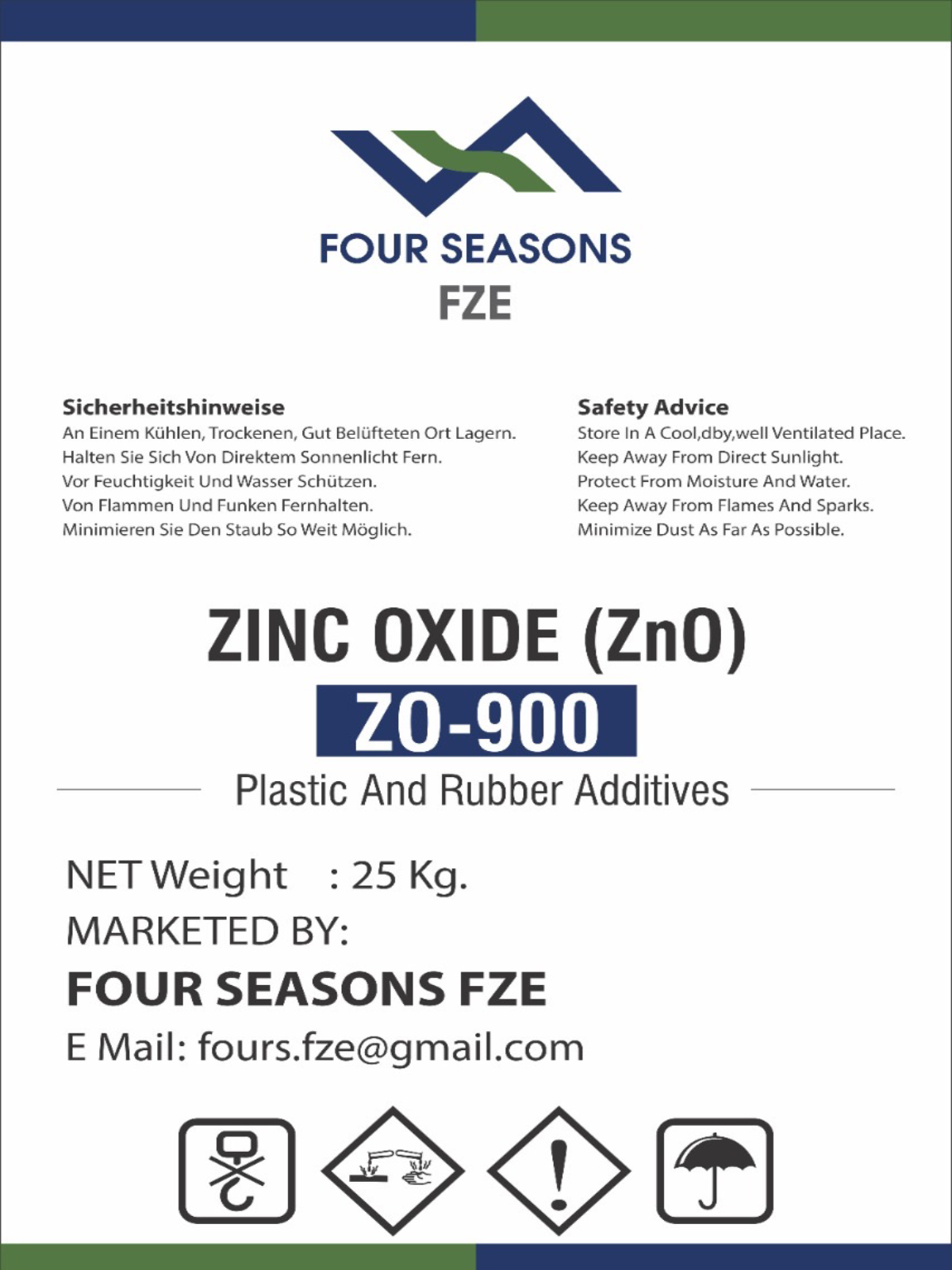 Zinc Oxide  seller