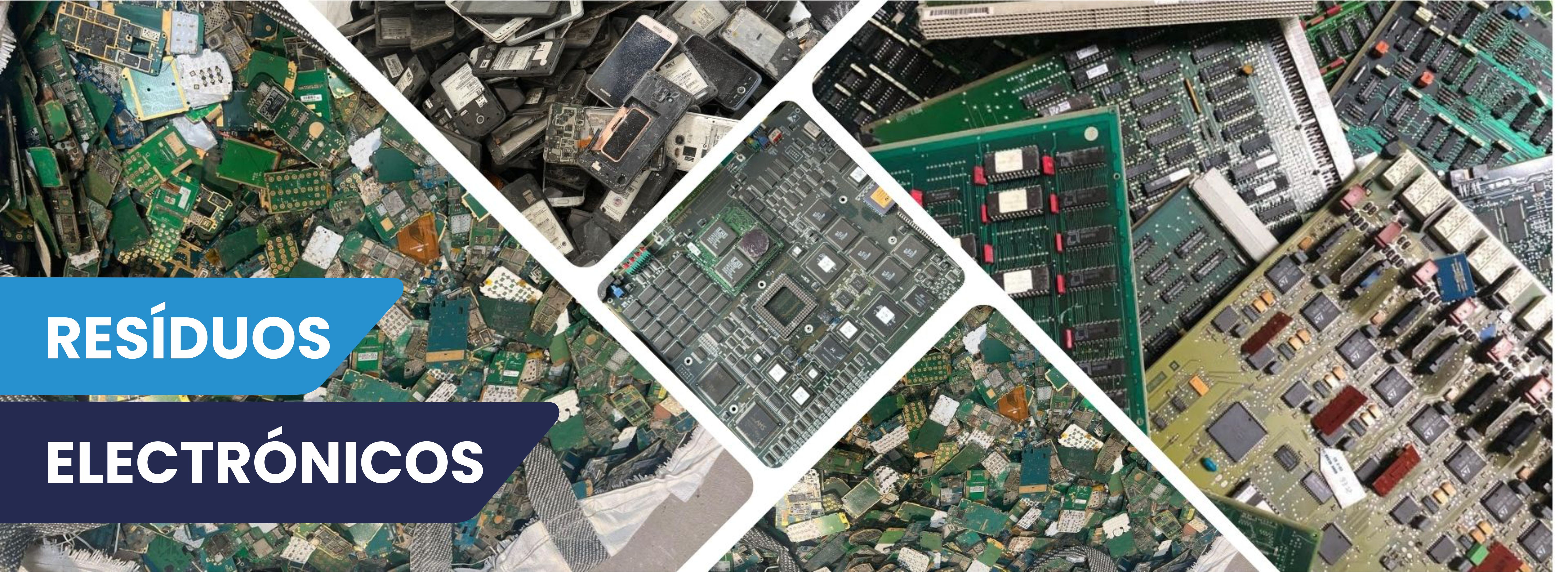 Sucata de lixo eletrônico