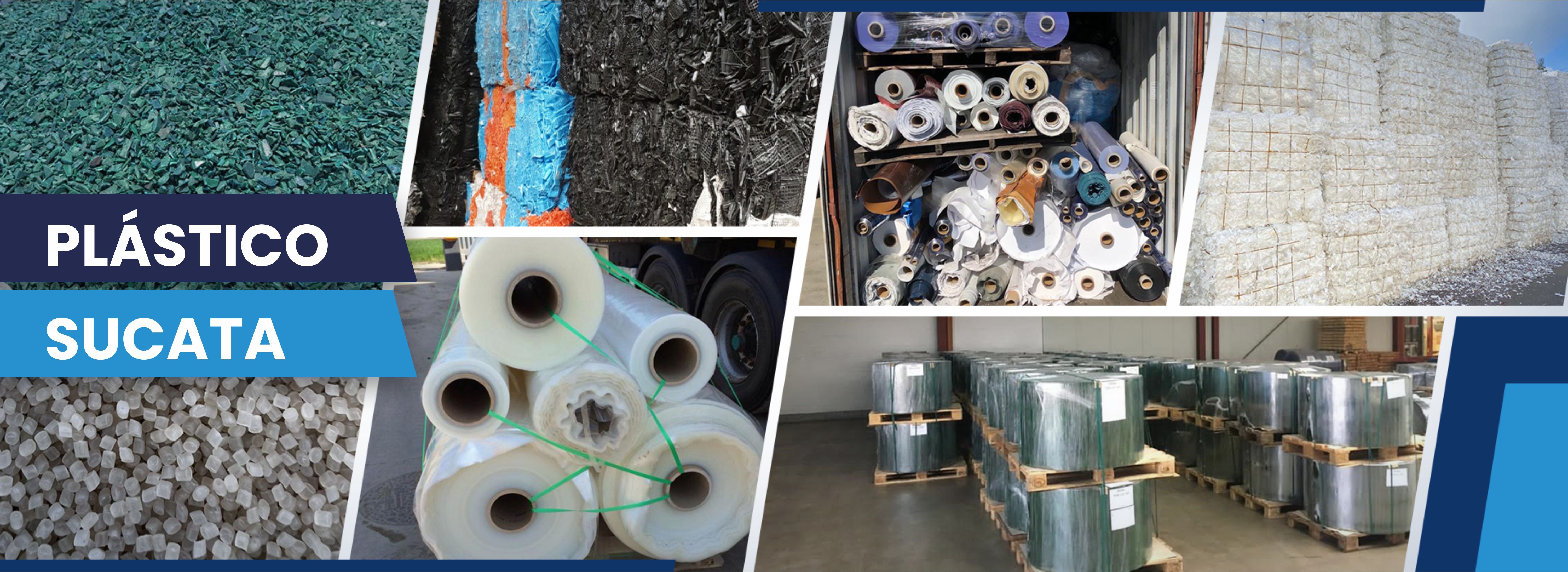 Sucata de plástico